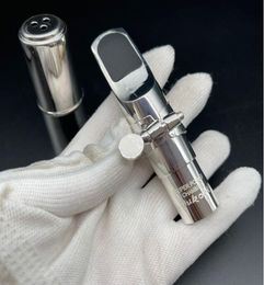 Professional Tenor Soprano Alto Saxophone Silver Metal Mouthpiece Sax Mouth Pieces Accessories Size 5 6 7 88603648