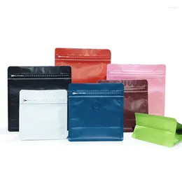 Storage Bags Mylar Food Coffee With Valve Small Proof Aluminum Foil Pouches Plastic Package