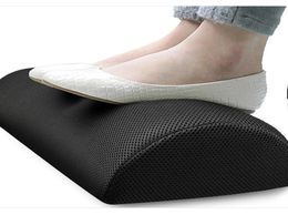 Epacket Footrest Pillow Under Desk for Office High Density Sponge Ergonomic Foot Rest Cushion3638176