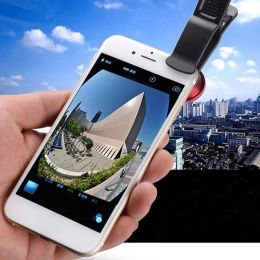 3in1 Fisheye Phone Lens 0.67X Generic Camera for Smartphone Wide Angle Camera Kits With Clip Lens On The Phone