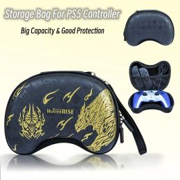 Bags Cool Storage Bag For PS5 Wireless Gamepads Controller Joystick Protective Case For Xbox Switch N1 N2 S08 S09 Gamepads With Strap