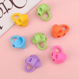 Three-Finger Children Pencil Pen Holder Silicone Pen Aid Grip Student Posture Correct Learning Writing Tool Correct Device