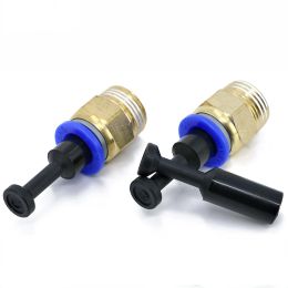 4mm 6mm 8mm 10mm 12mm 14mm 16mm OD Pneumatic Push to Connect Fitting Plug Pbt Resin PP-4 PP-6 PP-8 PP-10 PP-12 PP-14 PP-16