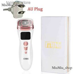 Beauty Equipment Mini HIFU Hine Ultrasound RF EMS Facial Device Antiwrinkle Massager Neck Lifting Tightening Rejuvenation Skin Care 480