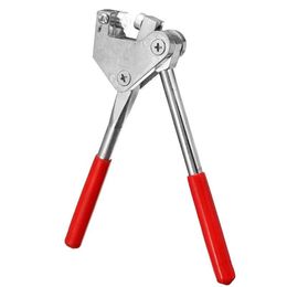 Sealing Pliers Set Sealing Crimper with Red Plastic Coated Handle for Ideal for