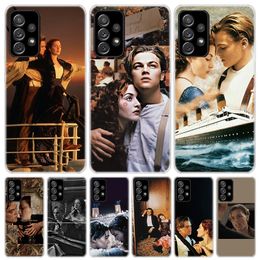 Titanic Movie Rose Jack For Samsung Galaxy A51 A50 A71 A70 Phone Case A40 A41 A30 A31 A20E A21S A10 A11 A01 5G A6 A8 + A7 A9 Plu