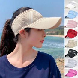 Ball Caps Women Hats Summer Sun Protection Hat Sunscreen Baseball Cap Outdoor Sport Leisure Sunshade