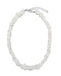 Chokers 2022 Bohemian Natural Puka Shell White Colour Irregular Chip Choker Necklace For Women Men Collares De Moda Kolye4572494