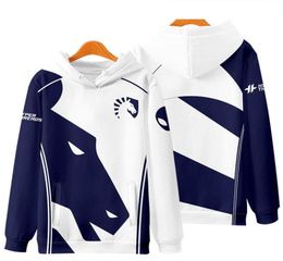 Men039s Hoodies Sweatshirts Team Liquid Esports Uniform Horse Head LolS11 Csgo 2 Hooded Sweater Oversized And Women039s9229181