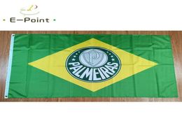 Brazil Sociedade Esportiva Palmeiras FC Flag 3 5ft 90cm 150cm Polyester flags Banner decoration flying home garden flagg Festi25463442738