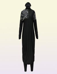 Hijabs Arrival Stylish Muslim Swimwear 3 Piece Long Robe Swimming Suit Muslimah Swimsuit Islamic 2209238648203