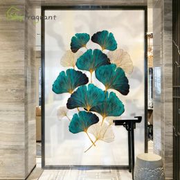 Large Ginkgo Leaf Wall Stickers For Living Rooms Home Bedroom Background Wall Decor Self Adhesive Plant Vinyl Sticker Wallpapers