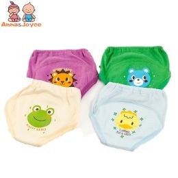 Shorts 4pcs/Lot Baby Diaper Waterproof Reusable Panties 4 Layer Absorb Training Shorts Toddlers Washable Nappy Suit 914kg