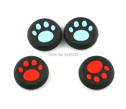 10pcs Cat Paw Rubber Silicone Game Handle Joystick Thumb Stick Grip Cap For Xbox One/360 PS3 PS4
