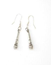 50Pair 925 Sterling Silver Fish Ear Hooks Earrings Alloy Microphone Music Eardrop Drop Earrings For Women Fashion Jewellery Friendsh8906067