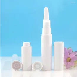 Storage Bottles 15ML White Airless Bottle Long Press Pump Clear/white Lid Lotion/emulsion/eye Serum/essence Moisturizer Toner Skin Care