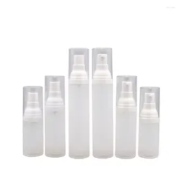 Storage Bottles 24 X 20ml 30ml 50ml Frosting Empty Airless Lotion Cream Pump Sample Eye Spray Perfume Cosmetic Travel Container