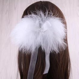 2pcs Natural Goose Feathers Plumes White Swan Feather Plume for Home Party Decor Craft DIY Craft Clothing Jewellery Hair Decor