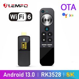 Box LEMFO H96Max M3 Smart TV Stick Android 13 RK3528 8K WIFI6 Voice Control Android TV Box 2GB 16GB OTA Media Player