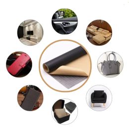 60x137CM PU Leather Repair Patch With Self Adhesive Upholstery Vinyl Sticker for Couches Sofa Furniture Car Seats Bags Jackets