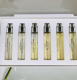 Perfume 12ml Set 6pcs Luxury Fragrance Super Cedar Ghost Bal Dafrique Rose Gypsy Water Eau De Parfum Travel Spray 6 in 11098204