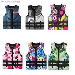 Life Vest Buoy SWROW adult life jacket large floating childrens ocean floating vest swimming professional clothing Q240413