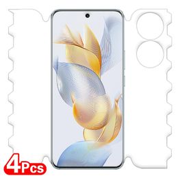 For Honour 90 4PCS Butterfly Film For Huawei P30 P60 P40 P50 Pro 360 Screen Protector For Honour Magic 5 Pro 80 60 50 90 Pro SE