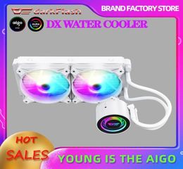 Fans Coolings DarkFlash PC Case Water Cooler Computer CPU Fan Cooling Radiator Integrated Liquid For Intel LGA 2011115xAM3AM49307841