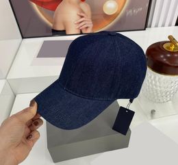 Fashion Baseball Hat Luxurys Designers Hats Men Women Mountaineering Cap Couple Sports Caps denim fabric Vintage5582443