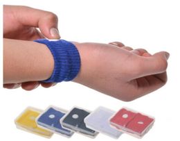 Wholesal Anti Nausea Wristbands Car Anti Nausea Sickness Reusable Motion Sea Sick Adjustable Travel Wrist Bands Health Care with c8131118
