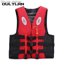 Life Vest Buoy Oullylan Adults Childrens Lifejackets Water Sports Canoe Inflatable Sailboat Swimming Surfing Drifting Safe LifeQ240412