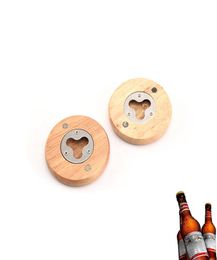 Party Favour Wood Bottle Opener Support Personalised Logo Custom Name Date Refrigerator Magnet Wedding Favours And Gifts For Guests3736717