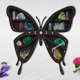 Decorative Plates Home Shelf Decor Crystal Essential Oil Shelving Living Room Country Animal Display Wall Hanging Storage Shelfs