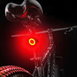 Bicycle Tail Light Mini LED USB Recharging Bike Light IPX4 Waterproof Safety Warning Cycling Rear Light MTB BMX Accessories