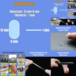 New 2024 2024 160Pcs Car Transparent Seamless Adhesive For Car Home Decoration PVC General Garage Kit GK Figuregarage Kit Strong Viscosity