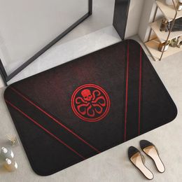 Bath Mat Skull Rug for Bedroom Mats Kitchen Carpet Room Rugs Entrance Doormat Carpets Custom Home Foot Prayer Bathroom Door Cute