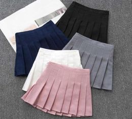 School Uniform Girls Skirts Performance Pleated Skirt Solid Children Clothes Baby Toddler Teenager Kids Bottoms 6 8 10 125068563