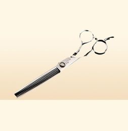 superior quality JAGUAR 70 inch barber cuttingthinning hair scissors 440C 62HRC Hardness with retail gift case9289413