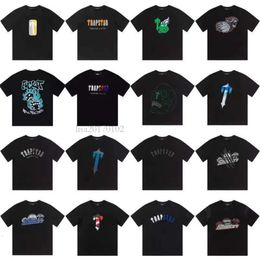 Mens T Shirt Graphic Tech Trapstar Tee Designer Embroidery Letter with Summer Print Short Sleeves Top Sell Men Haikyuu Clothes