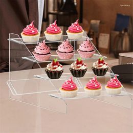 Kitchen Storage Practical Acrylic For Makeup And Skincares Clear Display Stand