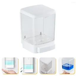 Liquid Soap Dispenser Hand Wash Manual Foams Dispensers Foaming Lotion White Plastic
