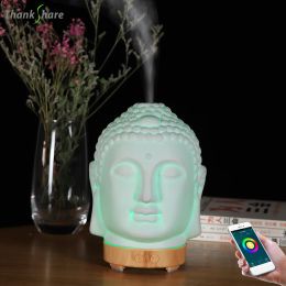 Humidifiers App Wifi Control Humidifier Ultrasonic Air Humidifier Mist Maker Aroma Essential Oil Diffuser 7color Led Night Light Home Office