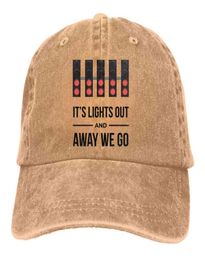 PDN3 It039s Lights Out And Away We Go The Baseball Cap Peaked capt Sport Unisex Outdoor Custom Formula 1 F1 HatsTEO6category8643566