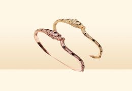 Personality domineering Leopard Bracelet Women039s Bracelet money Copper material Luxurious Dance Bracelet Gi9338299