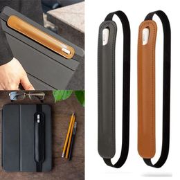 PU Leather Leren Case Voor Apple Potlood Case for Book Notebook Pen Bag Touch Screen Pen Cover for Office Meeting Easy Carry