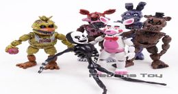 Fnaf Five Nights At Freddy039s Nightmare Freddy Chica Bonnie Funtime Foxy Pvc Action Figures Toys 6pcsset C190415016732195