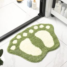Bath Mats Anti Slip Shower House Entrance Doormat Door Memory Foam Floor Nordic Feet Rug Super Absorbent Carpets Toilet Supplies
