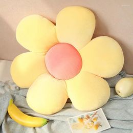 Pillow Sunflower Throw Little Daisy Seat Petals Cute Birthday Gifts 40cm Home Decorations Bedroom Office Supplies