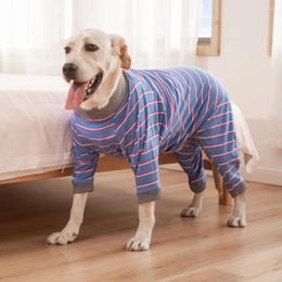 Dog Apparel Pet Clothes Large Household Sterilization Weaning Pajamas 4 Feet Golden Retriever/Labrador Wearing