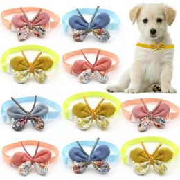 Dog Apparel 30/50 Pcs Dogs Puppy Accessories Cute Butterfly Style Bow Ties For Collar Necktie Pet Supplies Doggy Grooming Bowtie